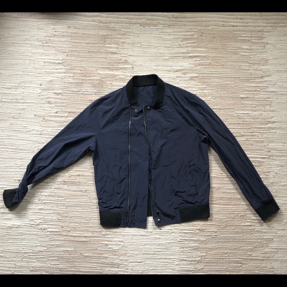 Theory men's spring jacket - missing zipper